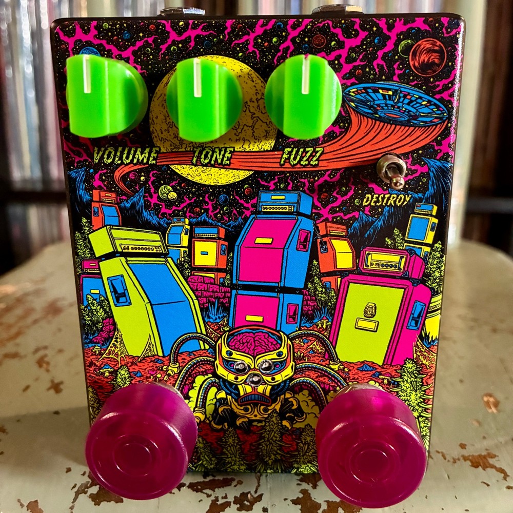 Abominable Electronics Toke Machine Fuzz Effects Guitar Pedal