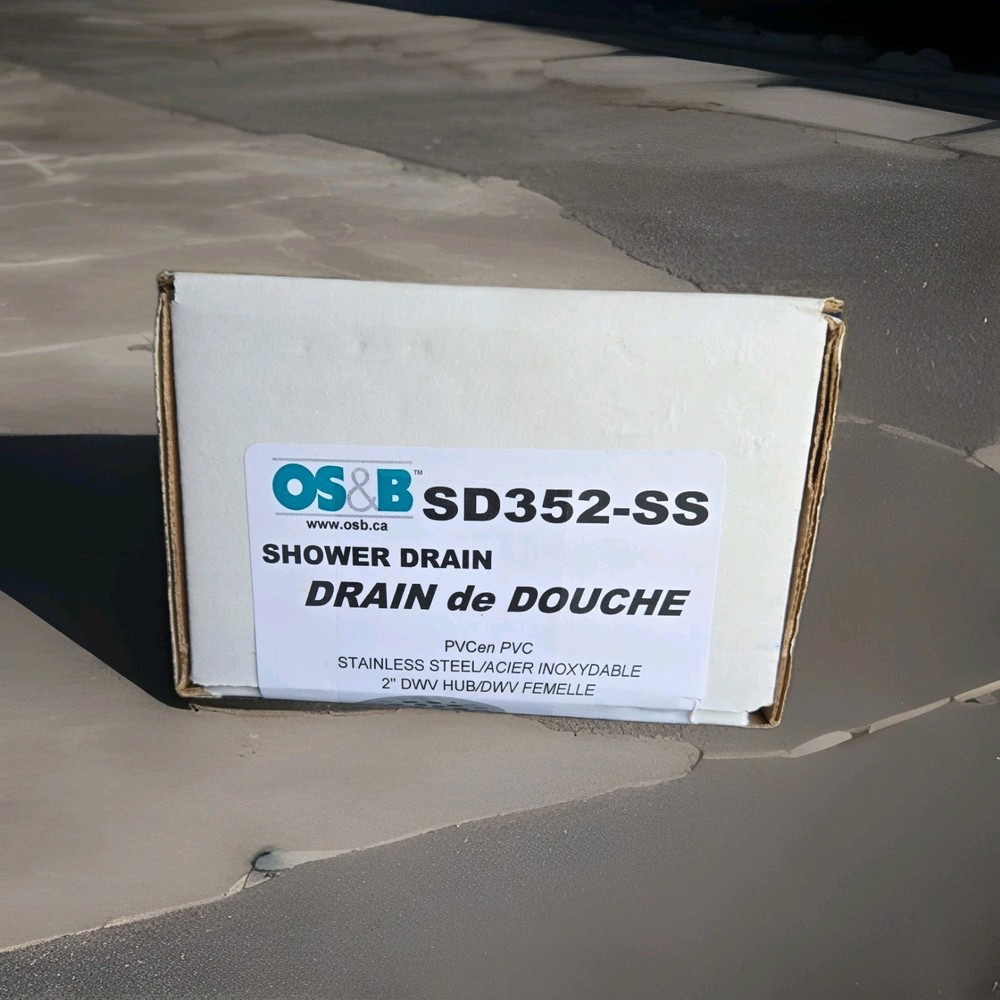 Side Discharge Shower Drain