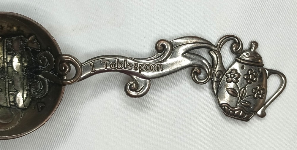 Vintage Two Tone Decorative Tablespoon