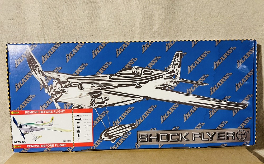 Ikarus SHOCK FLYER Nemesis 3D Flyer kit MADE IN GERMANY