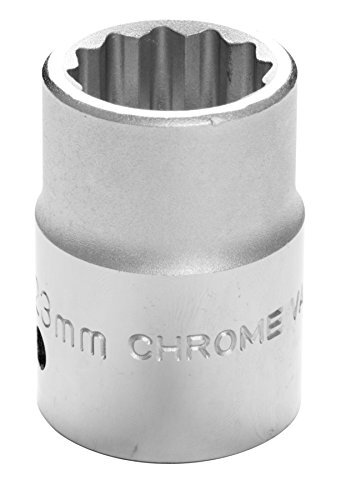 Performance Tool W34823 3/4" Drive 12-Point Standard Socket 23mm