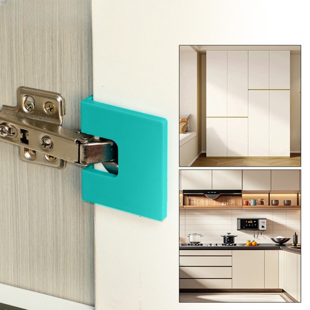 Quick Precise Setup Heavy Duty Magnetic Cabinet Hinge Installation Clips