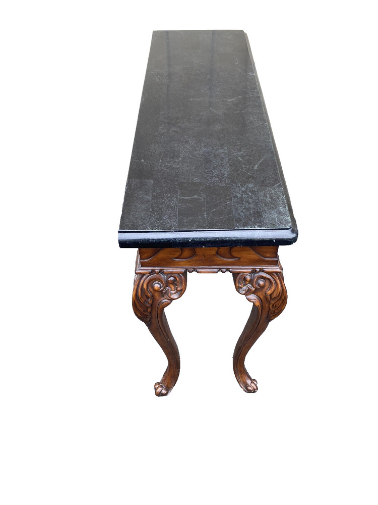65363 Marble Top Console Table Stand