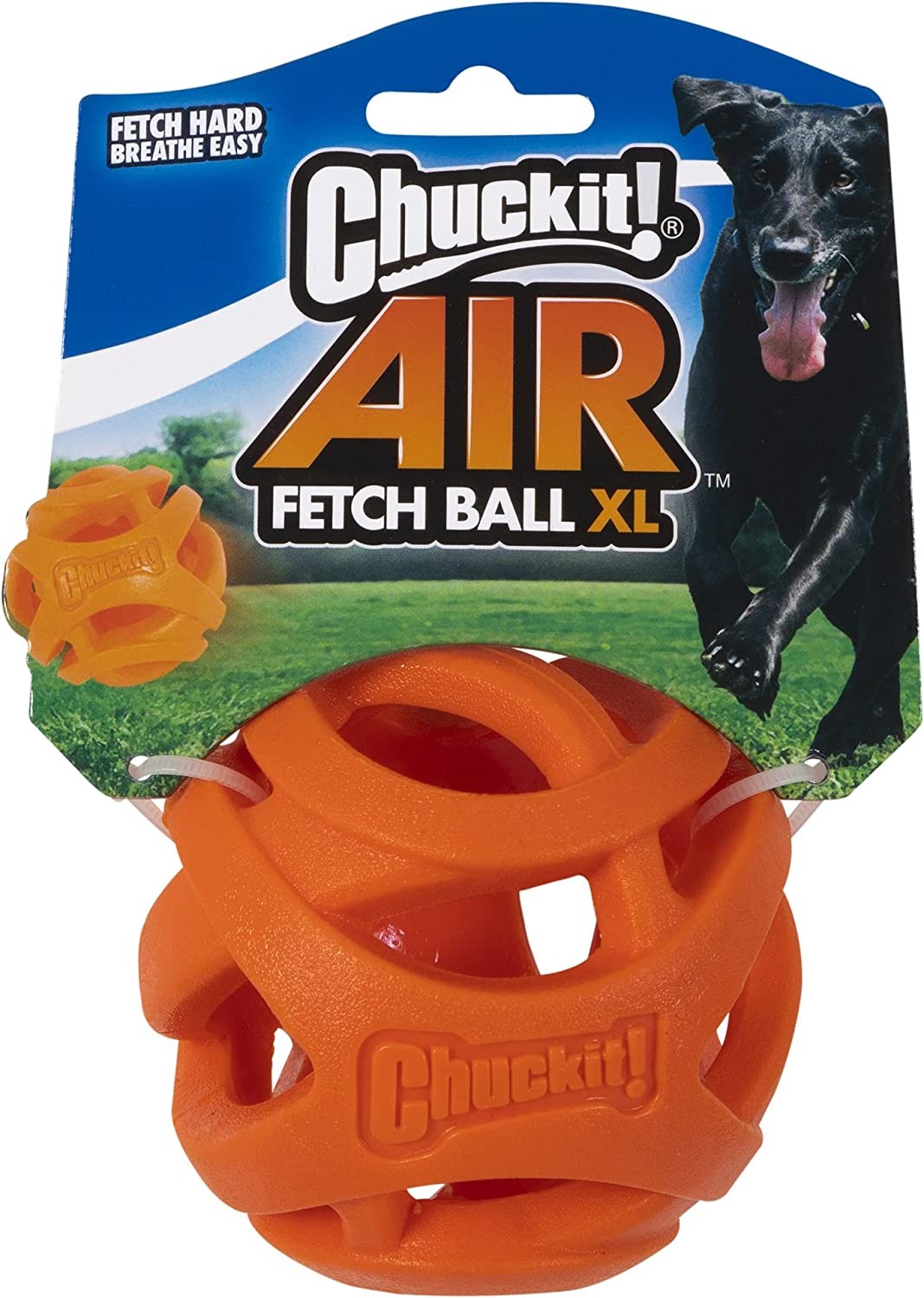 Chuckit Air Fetch Ball Dog Toy Durable Fetch Ball Toy for Extra Large Dogs 3.5in