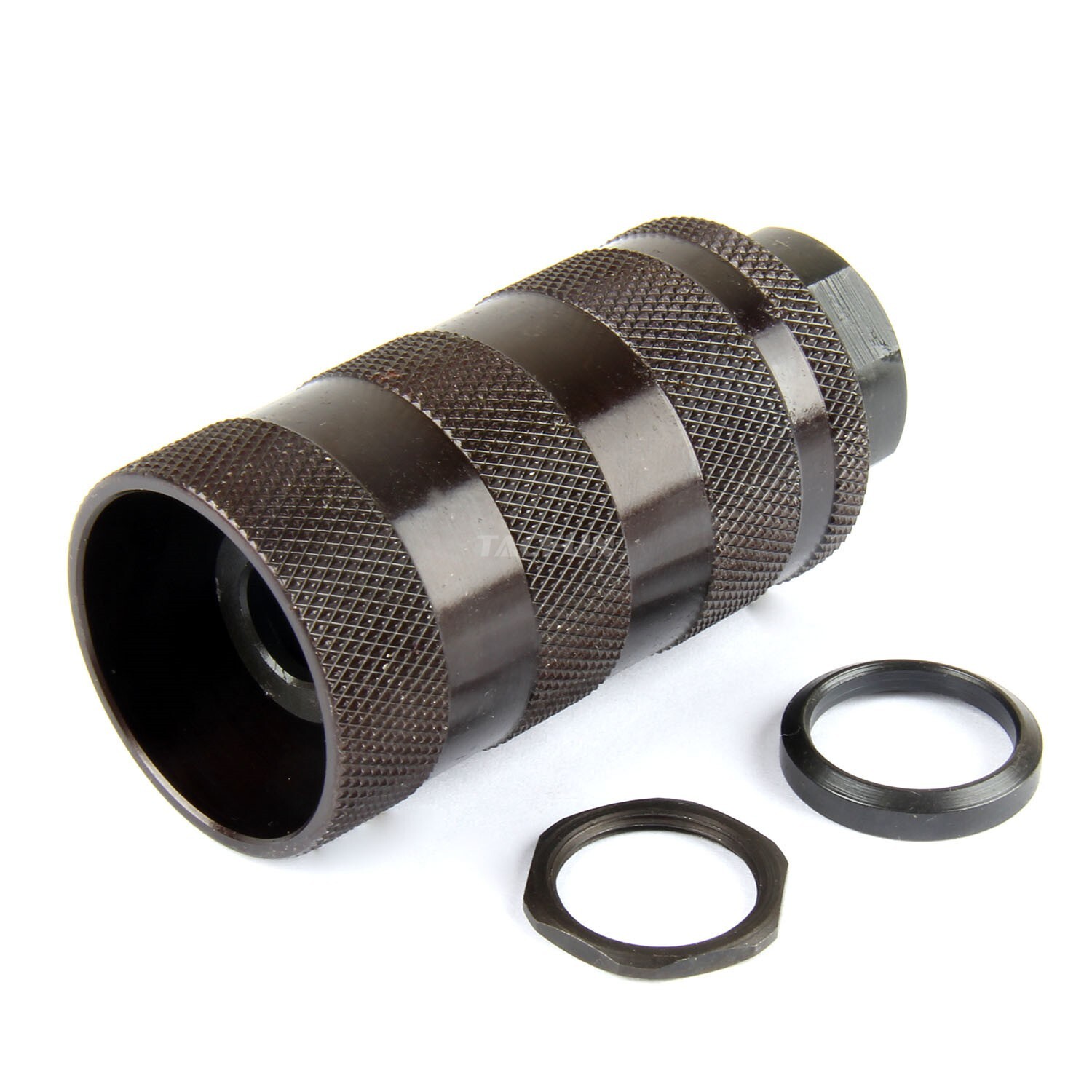 Muzzle Brake 1/2x28 1/2x36 5/8x24 w/ 13/16-16 Sound Sleeve Forwarder