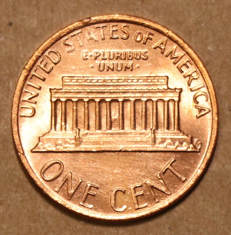 1980 Lincoln Memorial cents BU