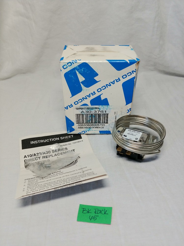 Ranco Temperature Control A30-3761-070
