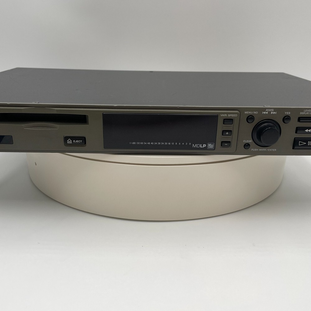 SONY MDS-E12 Professional MD LP Recorder Player Great Condition Working