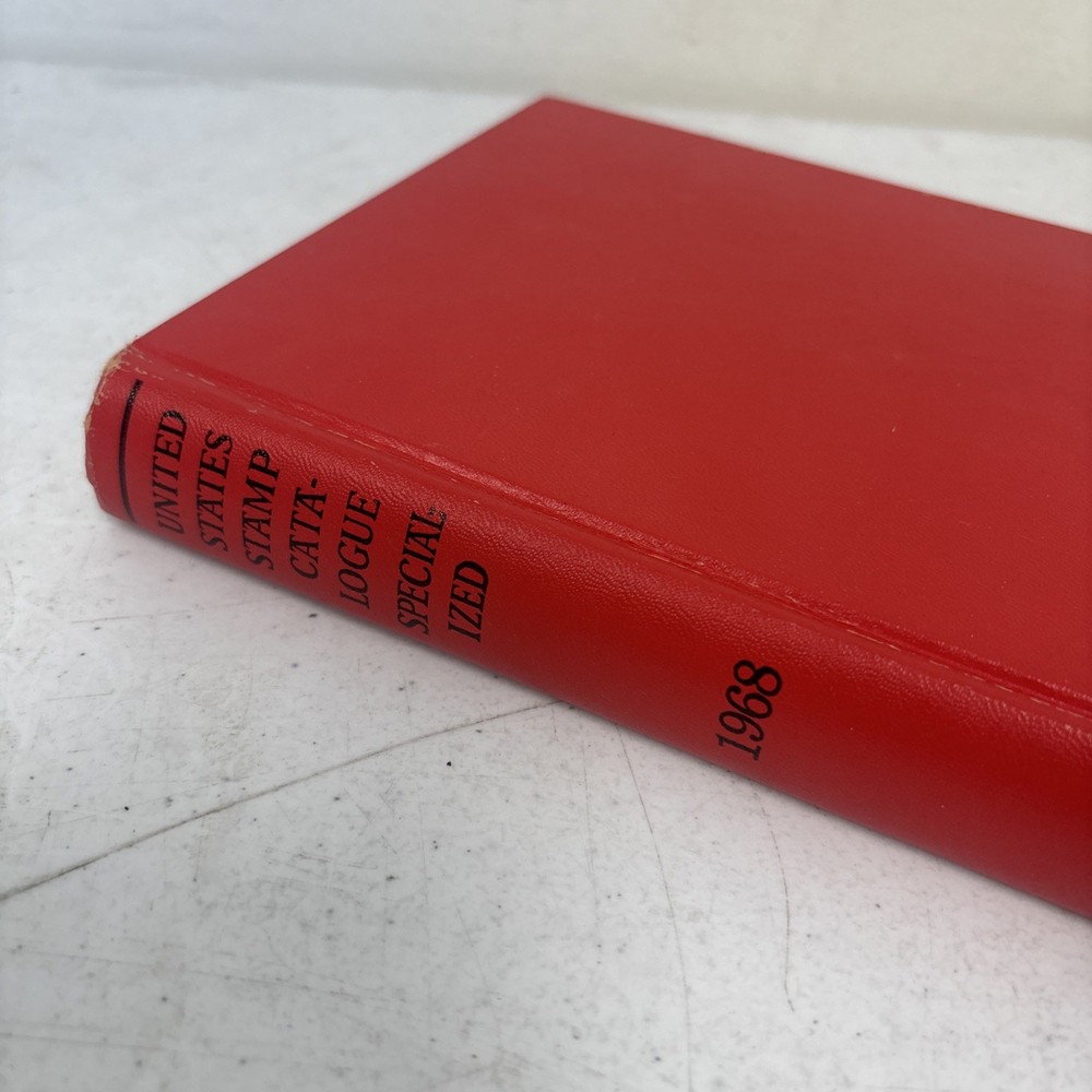 1968 Scott Specialized United States Stamp Catalog Hardback