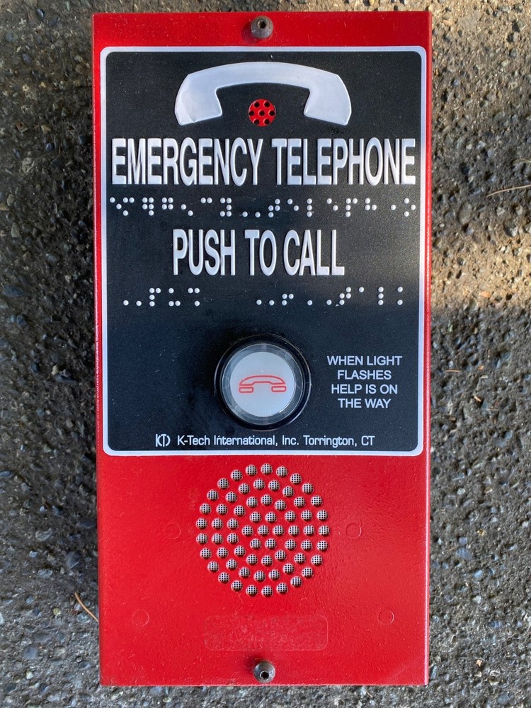 K-Tech emergency phone , elevator, programmable to any phone number, tested.