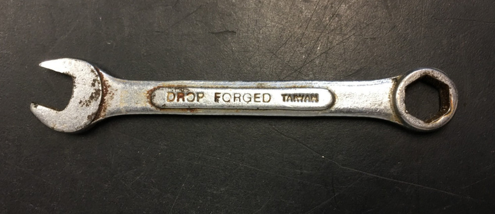 3/8”, 6 POINT Combination Wrench, DROP FORGED, TAIWAN