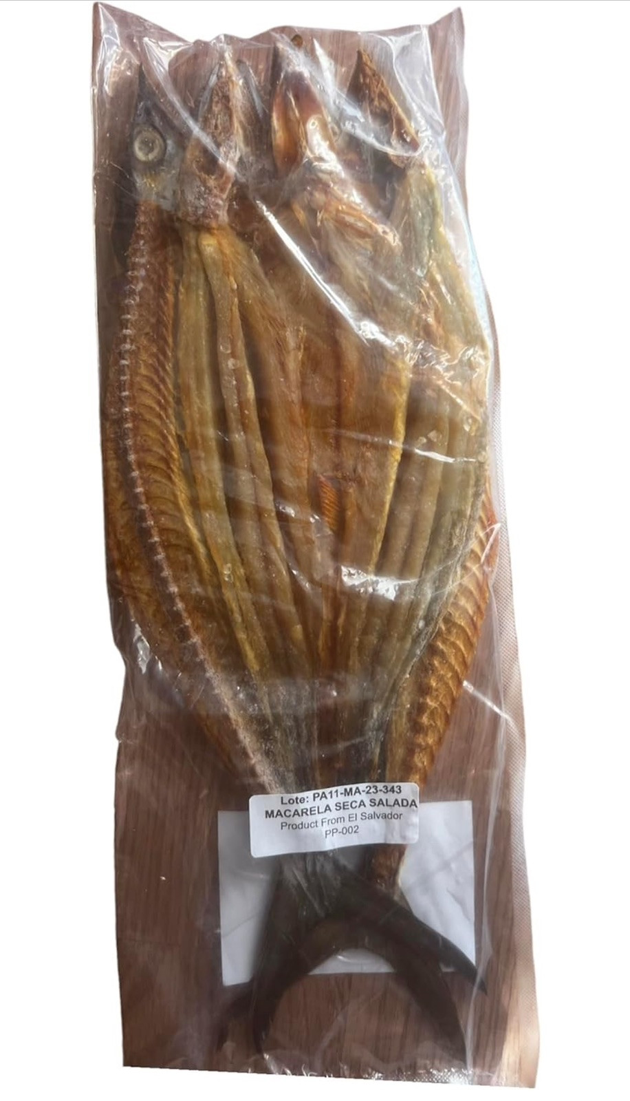 Pescado Seco Macarella , Pescado Salado .listo Para Hacer Tus Envueltos