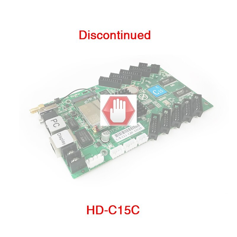 HD-C15C / HD-C16C Asynchronous LED Modules Control Card Work with HD-R512 R5018