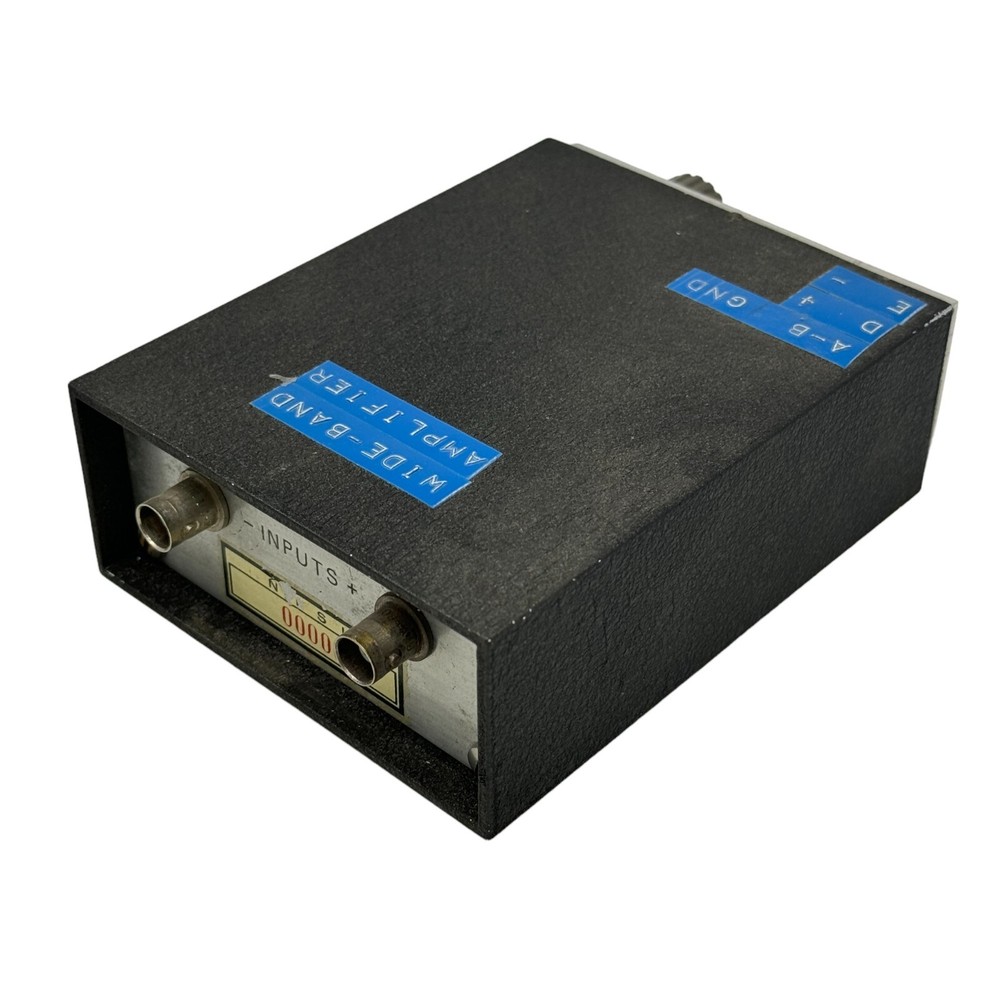 Vintage Wideband Amplifier Module with Cable Connector