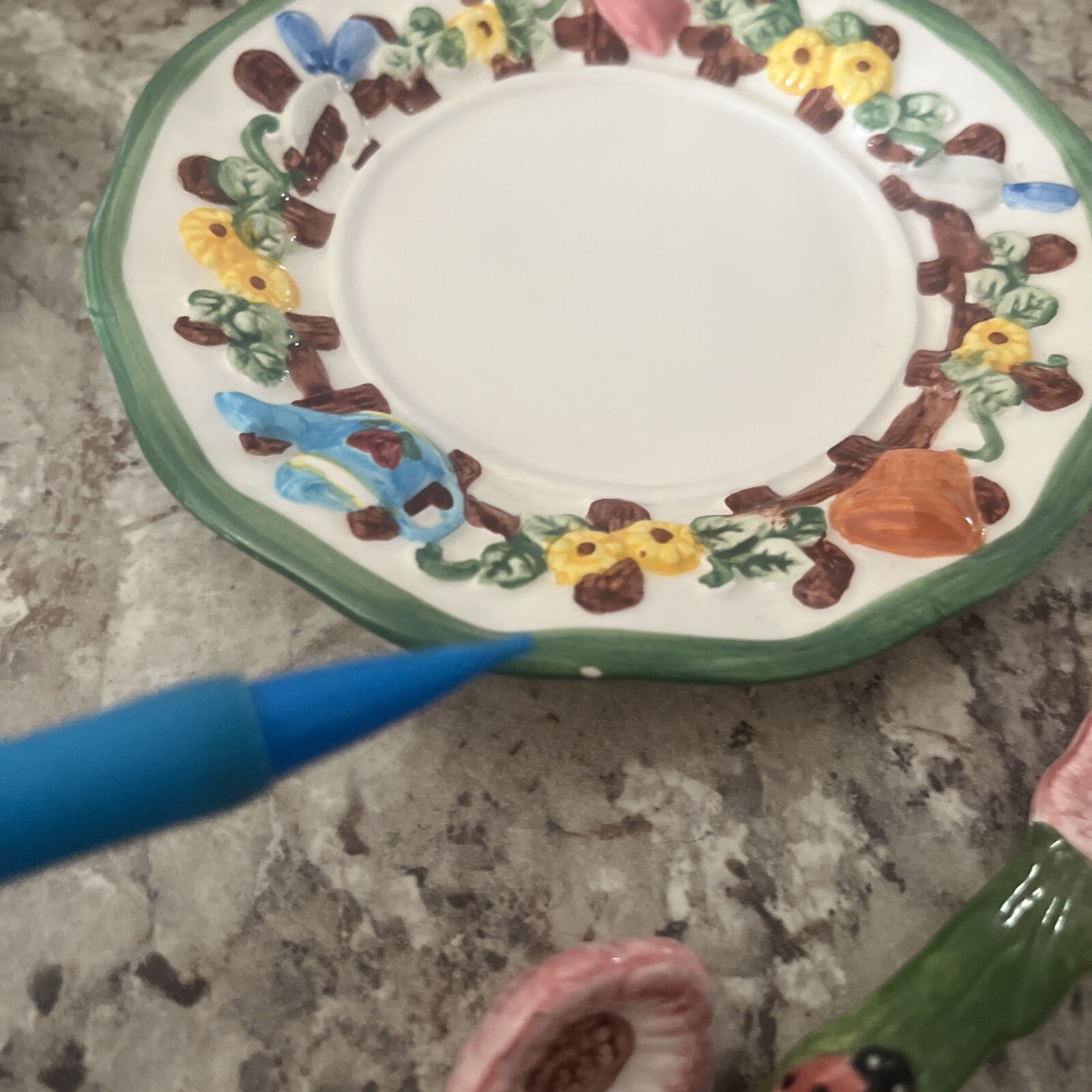 1999 Mercuries Garden Party Springtime Easter Bunny Tea Party 15 Piece Set VTG