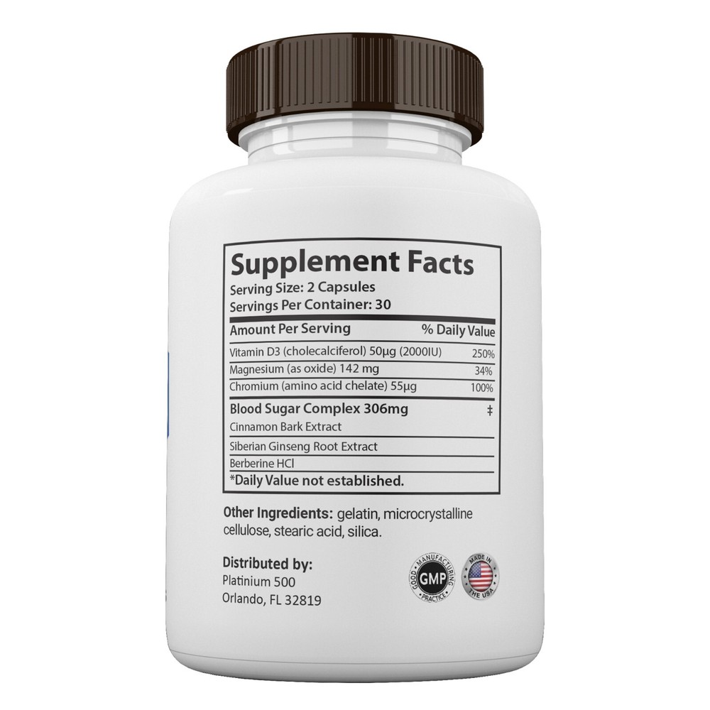 Glucoberry Blood Sugar Support Formula MD/Process, Gluco berry (3 Pack)