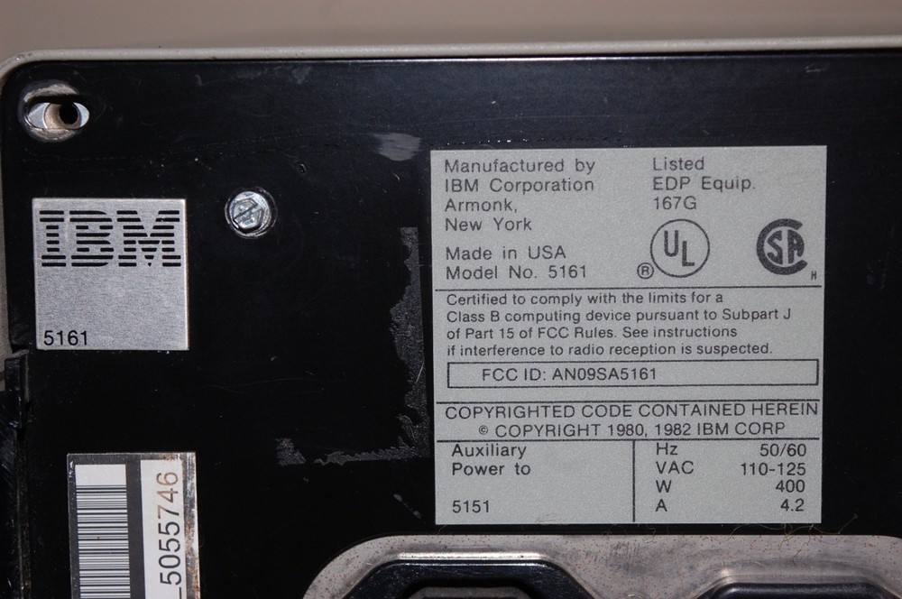 Unique "sleeper" IBM 5161 expansion chassis with a Pentium PC inside