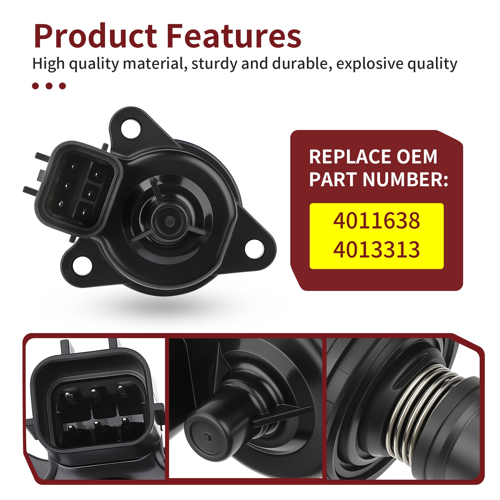 Idle Air Control Valve 4011638 4013313 For Polaris Sportsman 850 1000 XP RZR 900