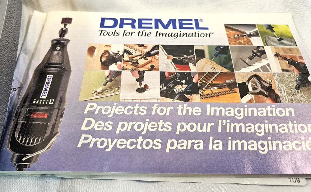Dremel Tool Case Only with Manuals