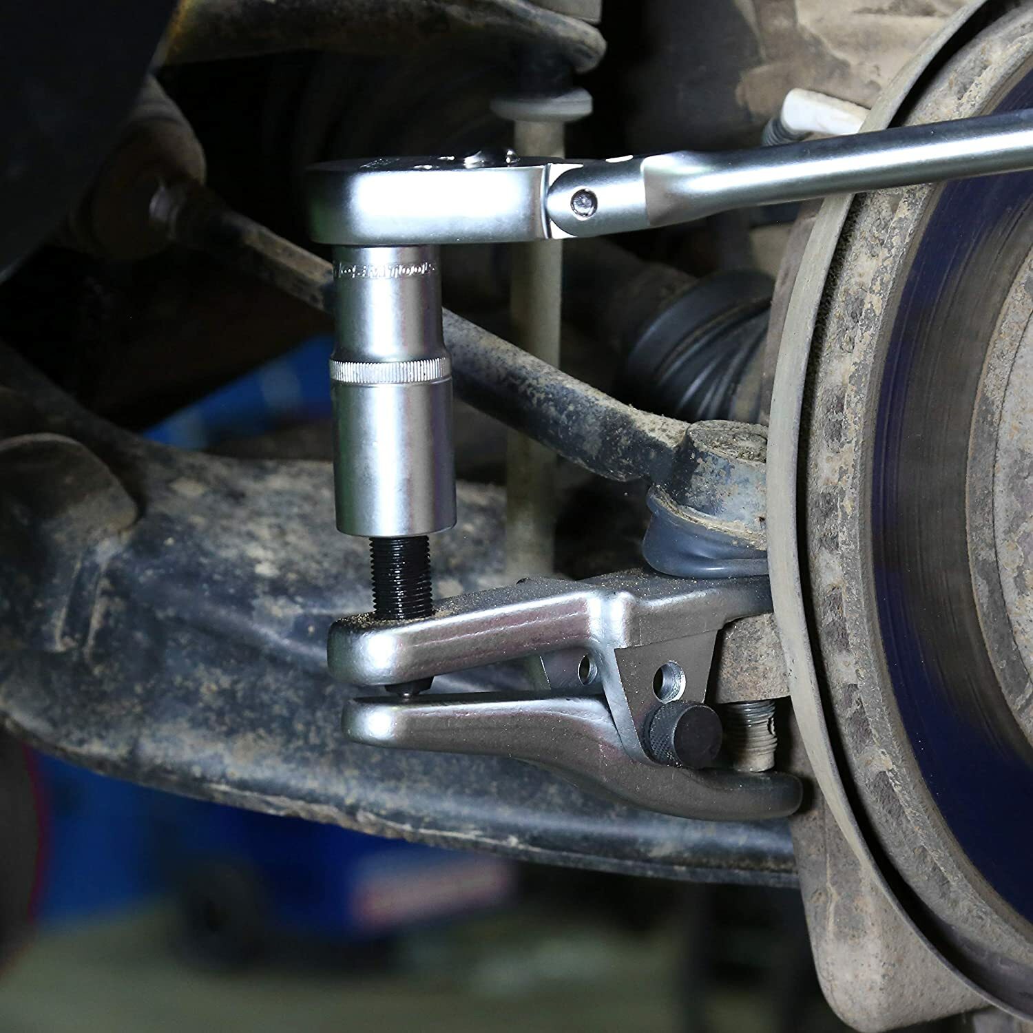 Ball Joint Separator Adjusts From 1-1/8 Inches to 2-1/8 Inches Black Oxide Pins