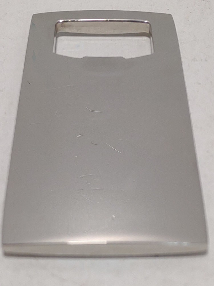 Rectangle Chrome Etched Bottle Opener