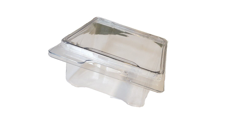 Clamshell Retail Product Container with Tab Restaurant Bakery Hardware 420 Count