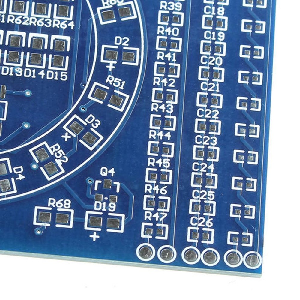 DIY Rotating LED SMD Component Welding Exercise Board