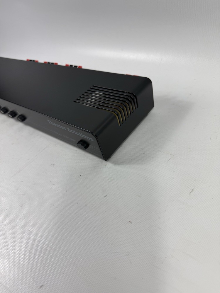 Theater Solutions TS6 Dual Input 6 Zone 12 Speaker Selector Box Volume Controls