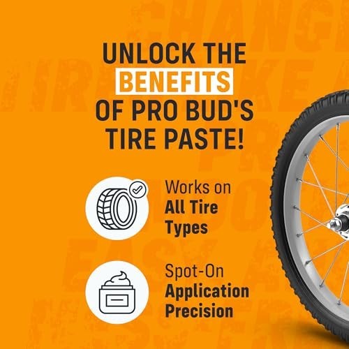 Tire Changing Paste - Lubrication for Easy Tire Mounting & Quick Changes - 8 oz.