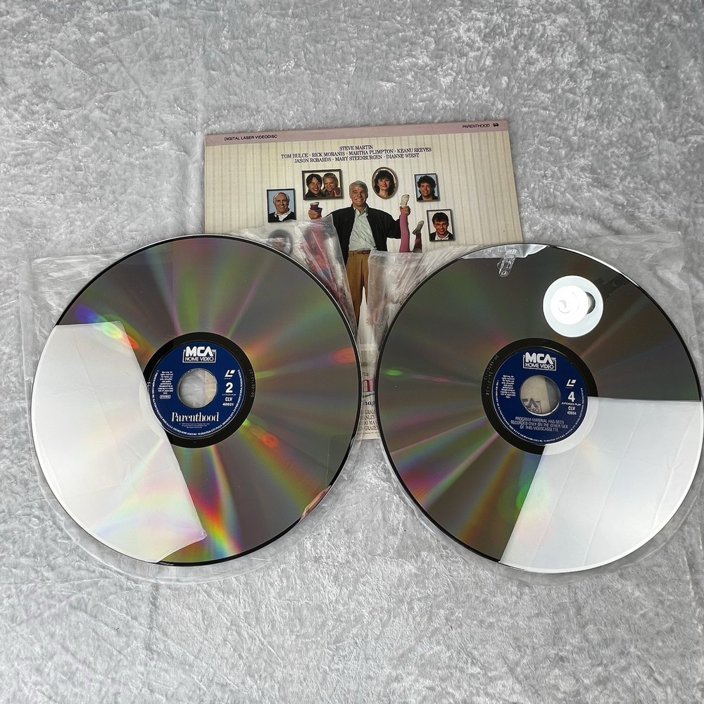 Parenthood Laserdisc 1990 2-Disc Set