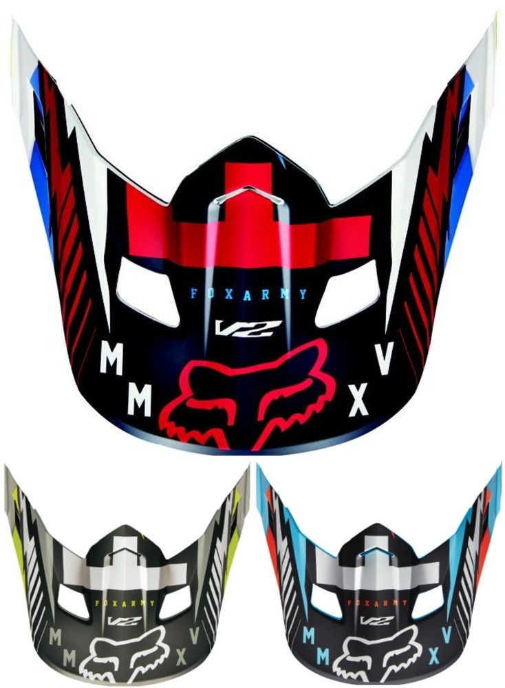 Fox Racing MX16 V2 Vicious Helmet Visor Peak