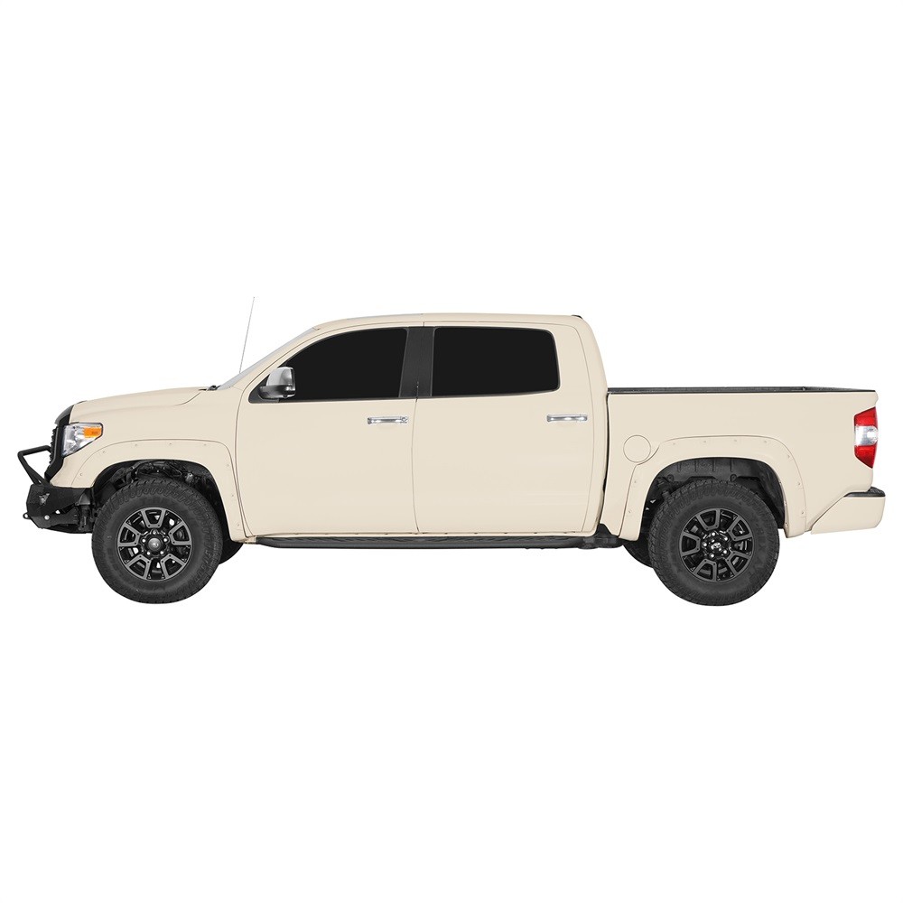 Steel Nerf Side Step Bars Running Board 2Pcs Fit Toyota Tundra 07-21 Crewmax