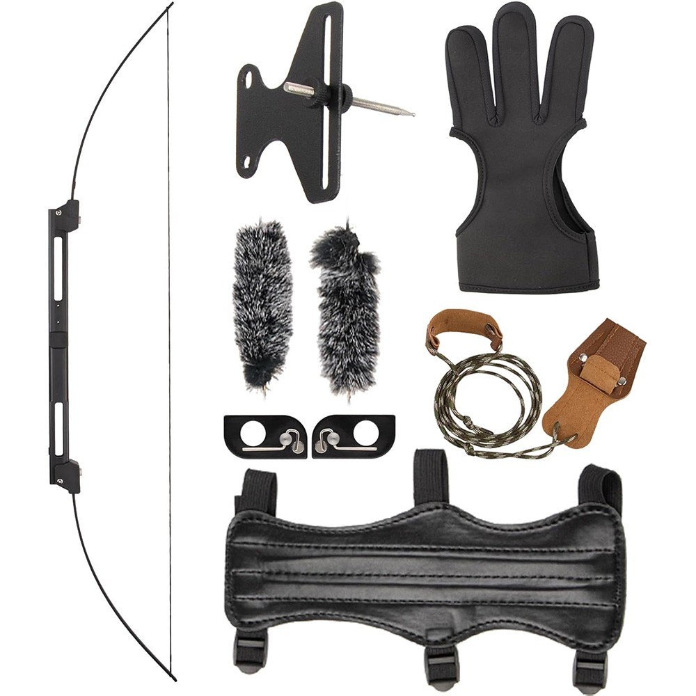 55-inch folding straight bow set, portable bow,