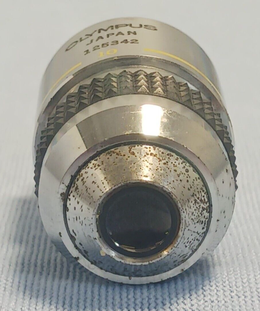Olympus 125342 Splan 10 0.30 160/0.17 Microscope Objective Lens