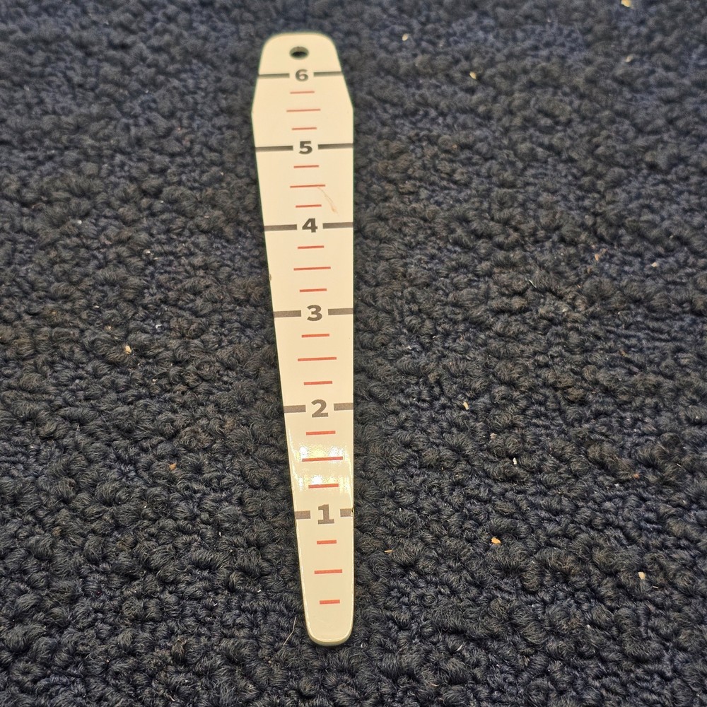 HORSCH 6" RULER WHITE