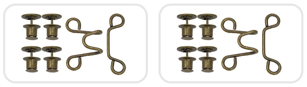 Misasa Waist Adjustment Hook (AG), 2 Sets, 8022