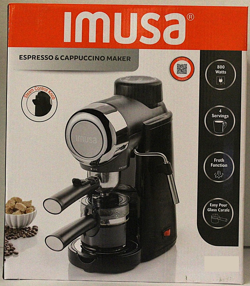 Imusa Espresso & Cappuccino Maker