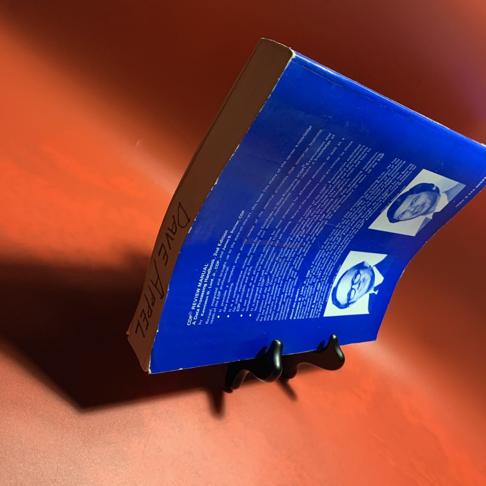 CDP REVIEW MANUAL A DATA PROCESSING HANDBOOK Second Edition W. Lord, Jr.