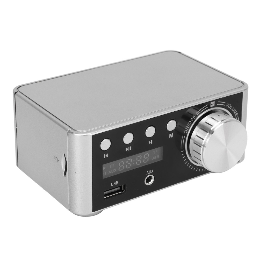 Amplifier Silver Mini 5.0 Digital Amplifier HiFi Stereo