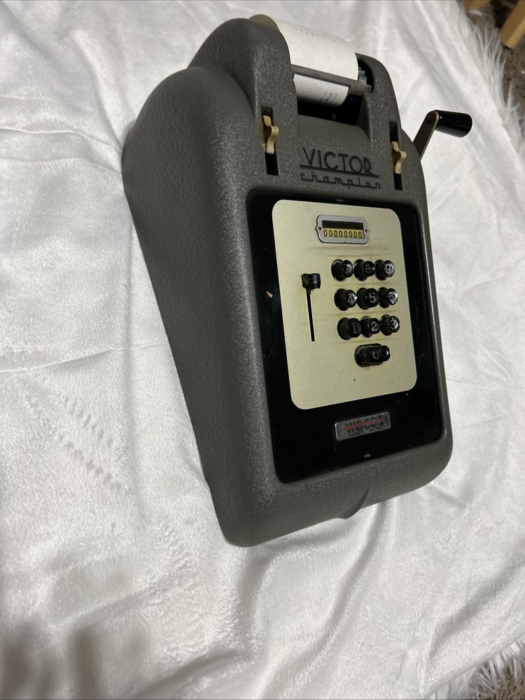 Vintage Victor Bakelite Adding Machine