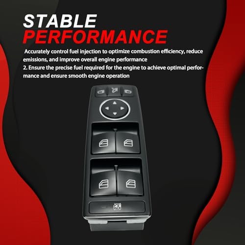 2049055402 Master Power Window Switch Button Front Driver Side Compatible with