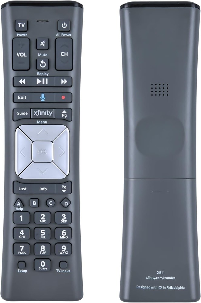 New Replacement Xfinity XR11 Voice Remote Control for XFinity Comcast Black