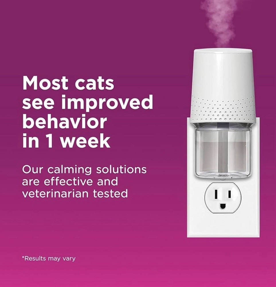 COMFORT ZONE 6 Pack MultiCat Diffuser Refills; Cat Calming Pheromones