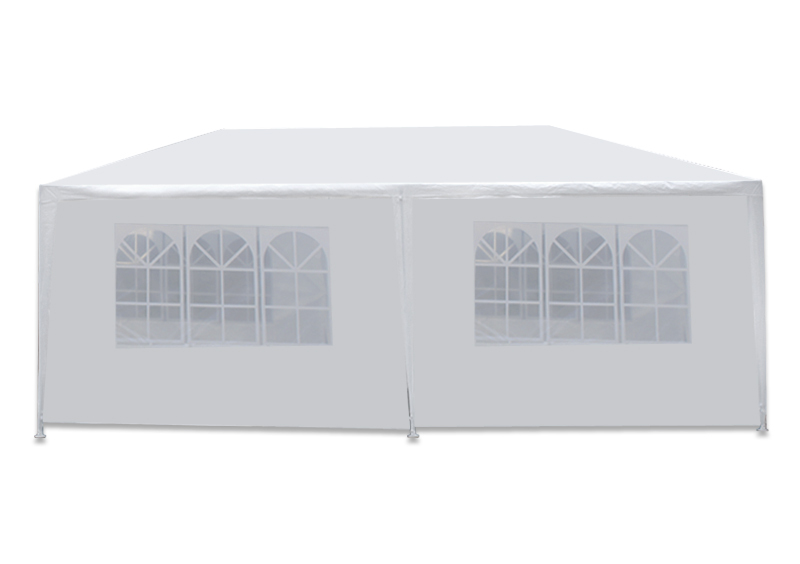 10 x 20' Gazebo Party Tent with 6 Side Walls Wedding Canopy Cater Events Outdoor