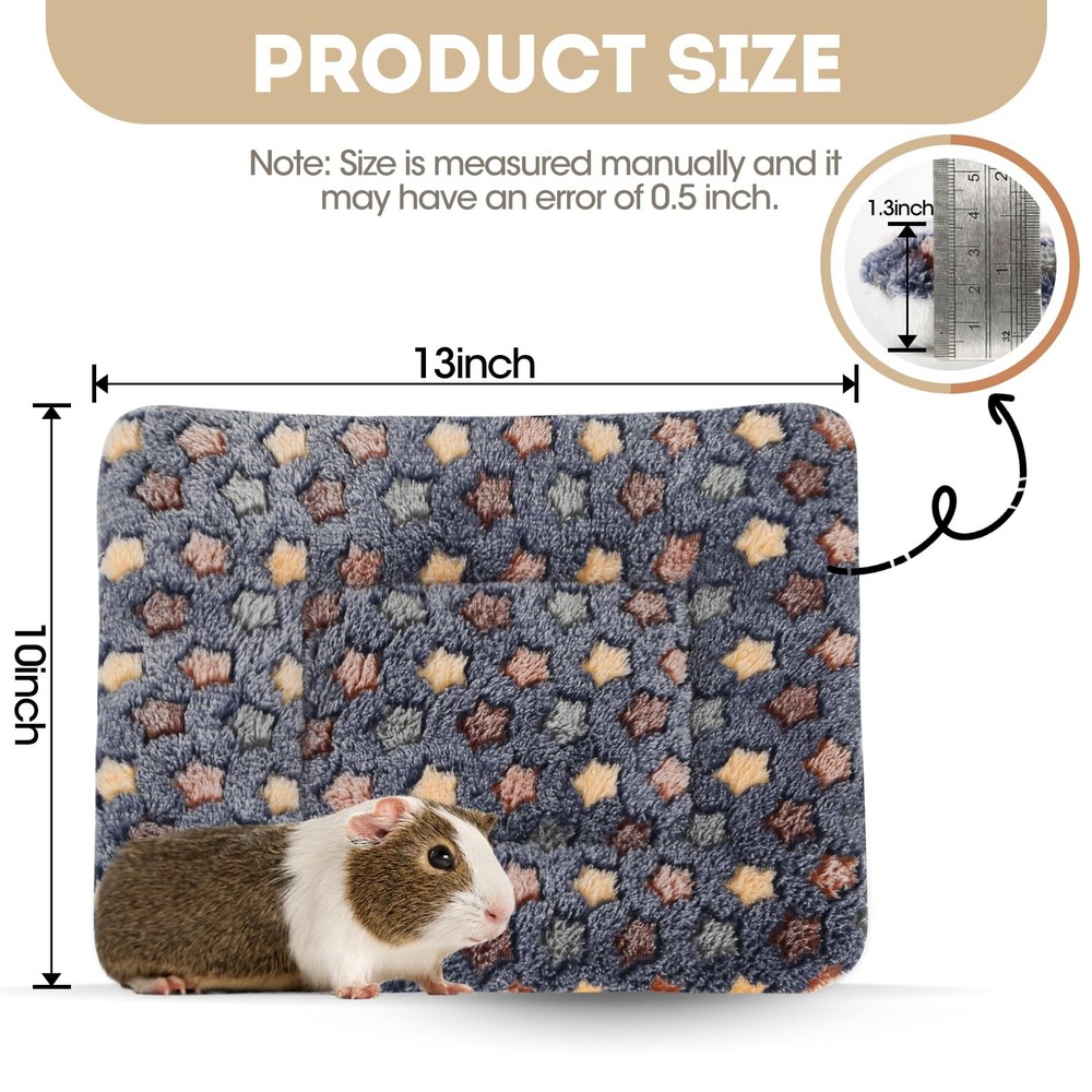 ARCTIC EAGLE 2 Pack Guinea Pig Bed 10" X 13" - 2 Pack, Dark Blue +