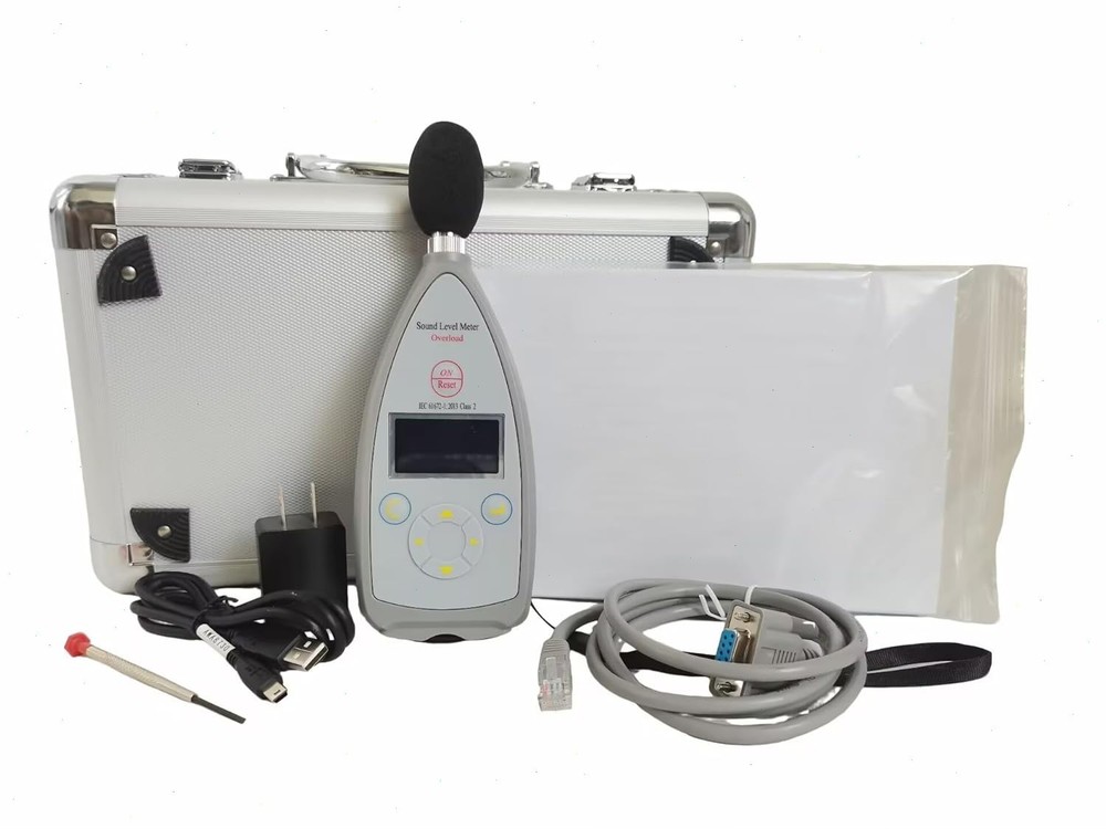Digital Integrating Class 2 Sound Level Meter Decibel Meter with 8000 Group Data