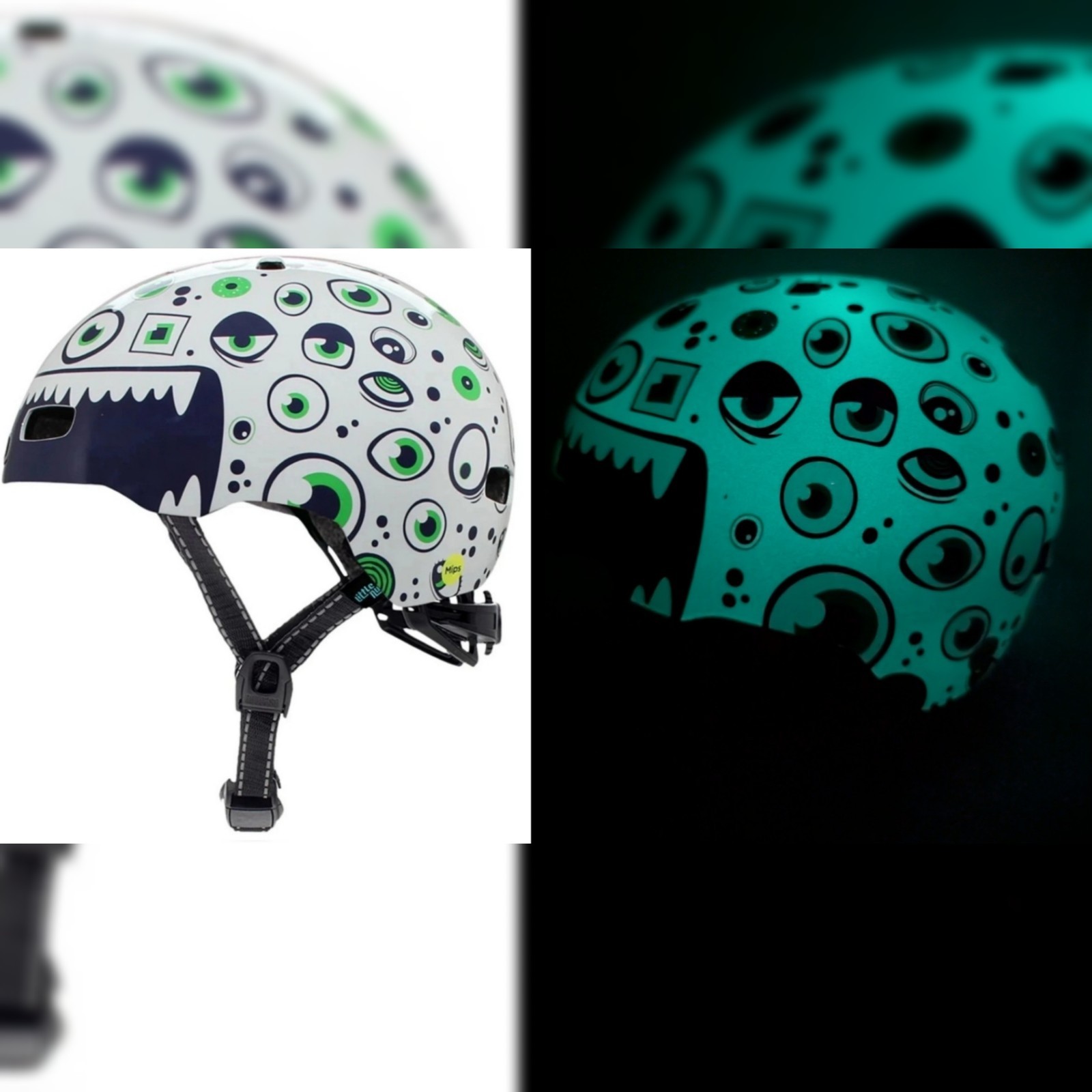 Nutcase Little Nutty Multi-Sport Helmet All Eyes On You Toddler 18 7/8–20.5"