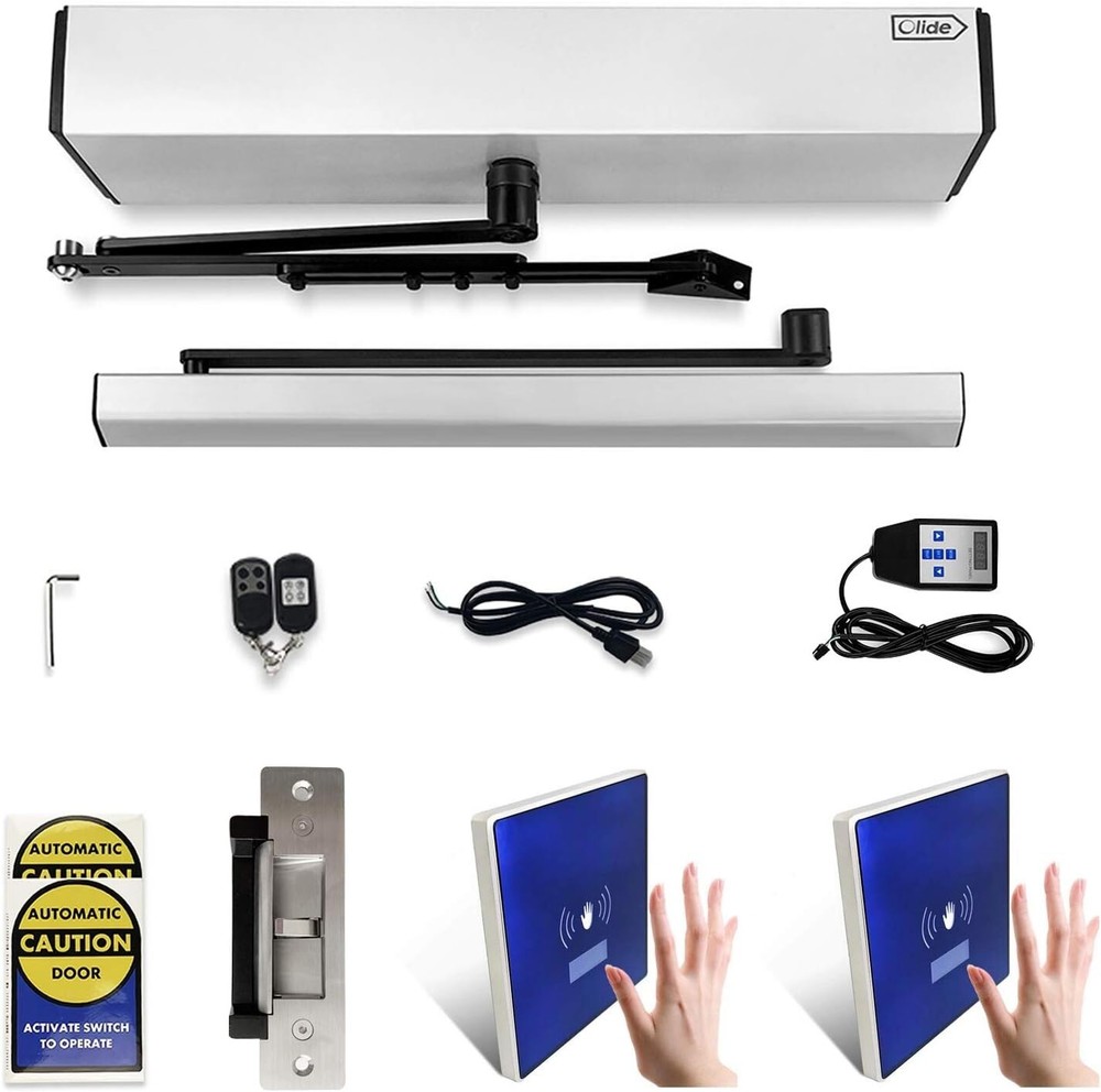 Automatic Contactless Swing Door Opener with Hand Sensor and Eletric Strike