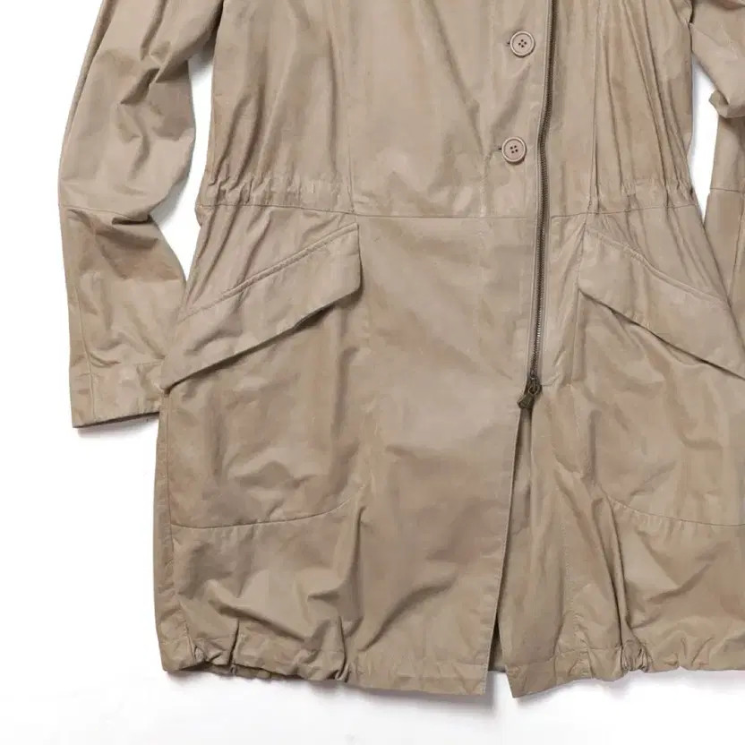 Brunello Cucinelli Leather Half Coat Official