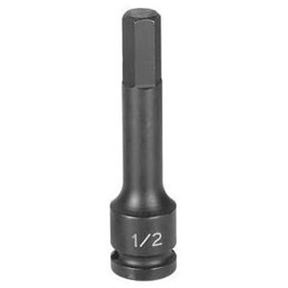 Grey Pneumatic 1/2" Drive x 10mm Hex Driver 4" Length
